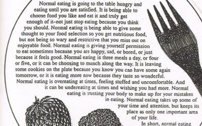 “Normal” Eating – What is it? And What Does It look Like In My Life?